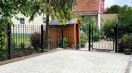 Zaun in Kitzingen 